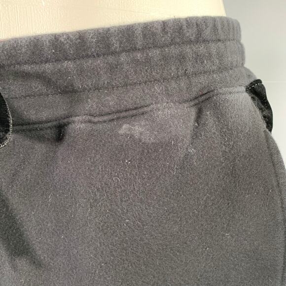 ALAIA Size M Black Cotton Blend Wide Leg Casual Crop Pants - Picture 5 of 8